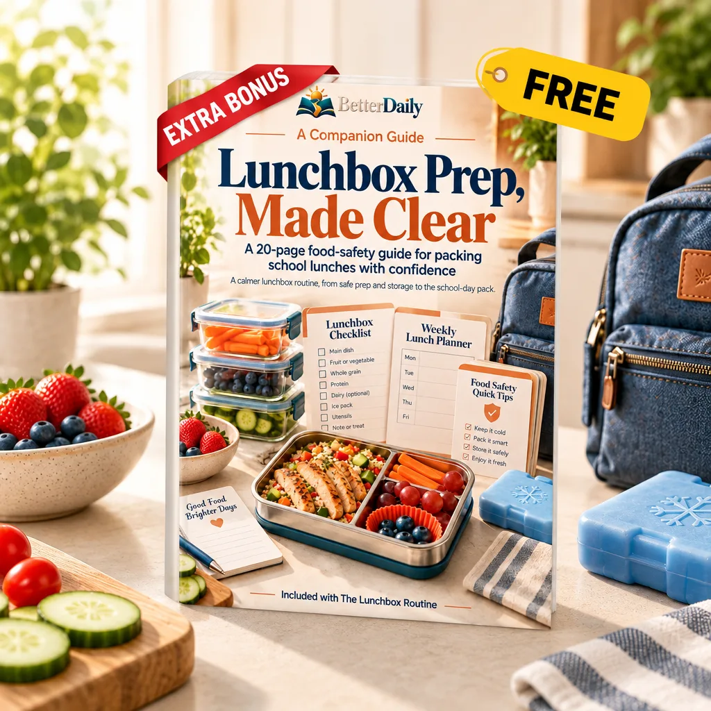 Lunchbox Prep, Made Clear bonus cover