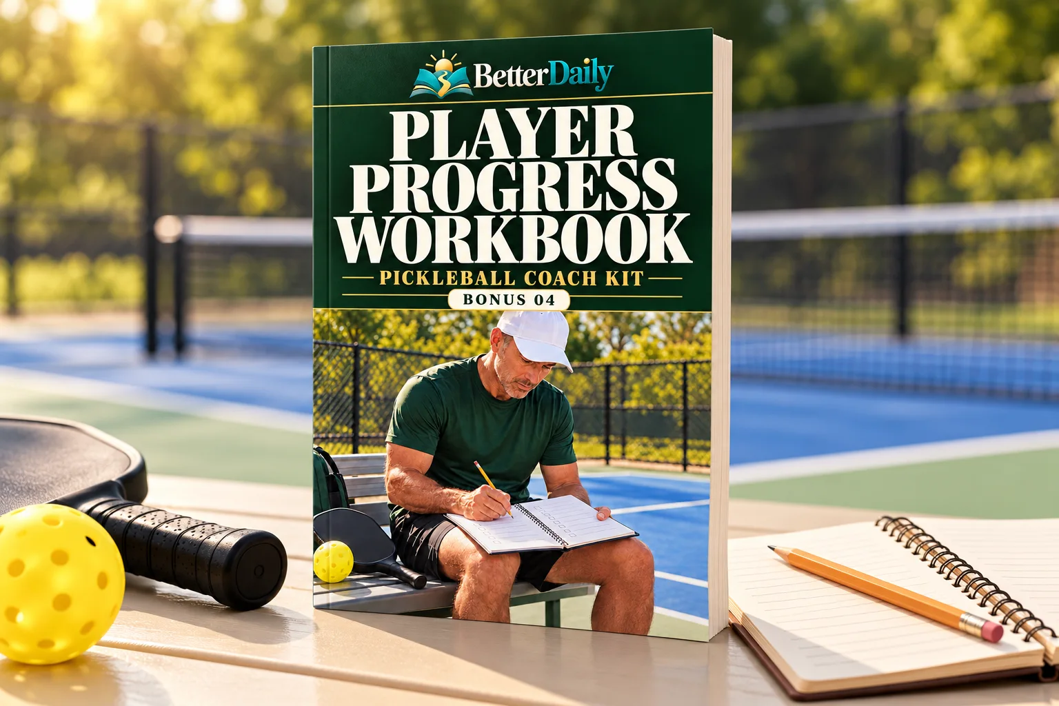 Player Progress Workbook BetterDaily digital guide mockup