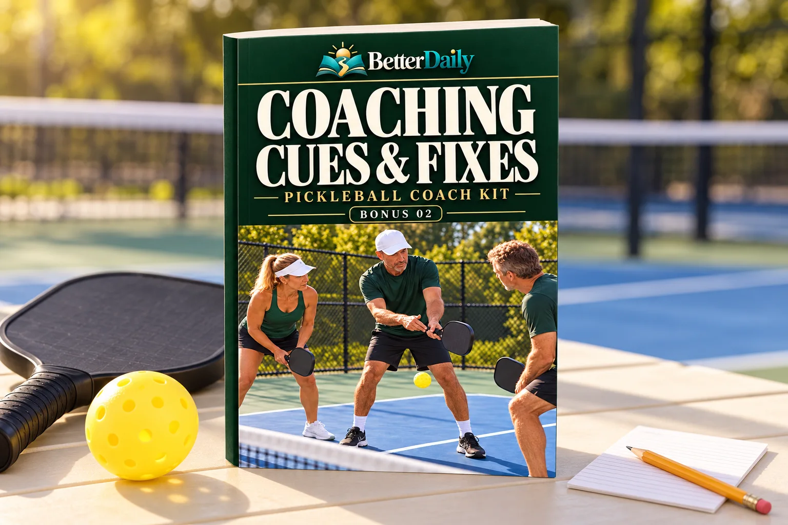 Coaching Cues & Fixes BetterDaily digital guide mockup