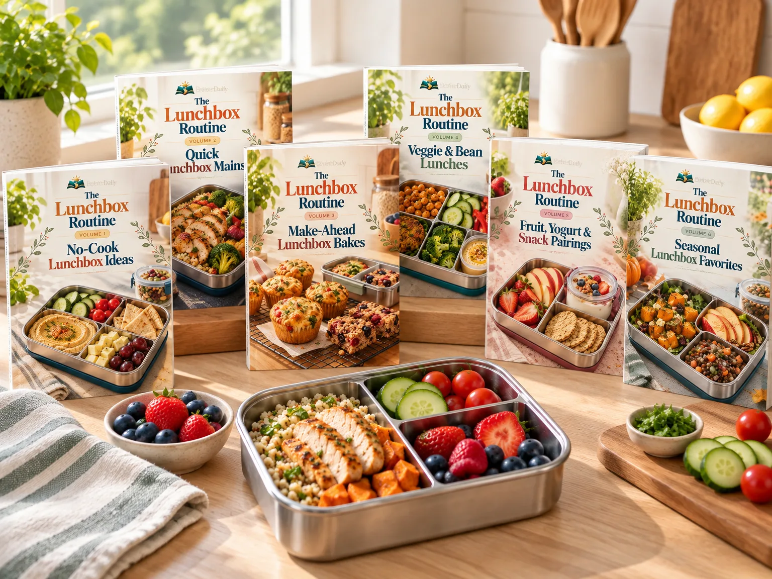 150 recipes in 6 volumes