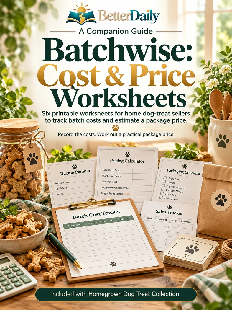 Batchwise: Cost & Price Worksheets