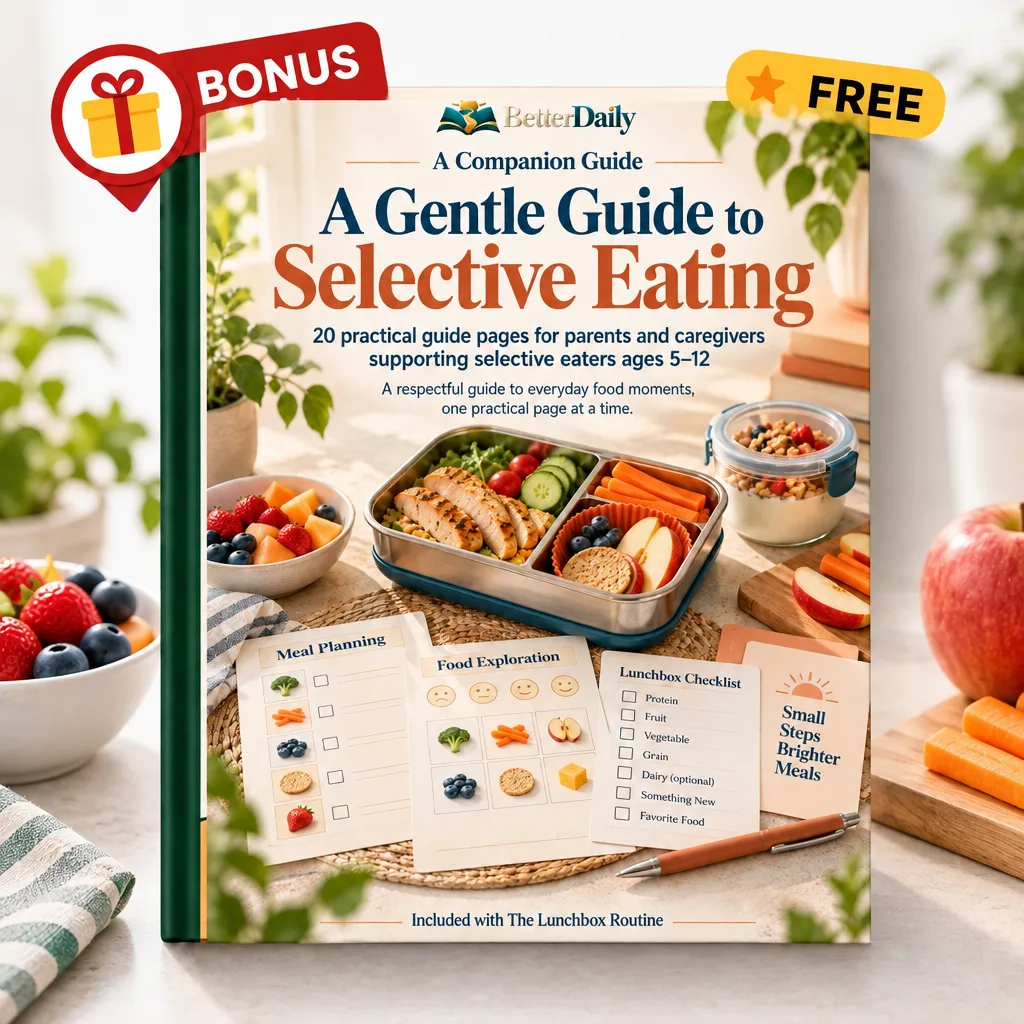 A Gentle Guide to Selective Eating bonus cover