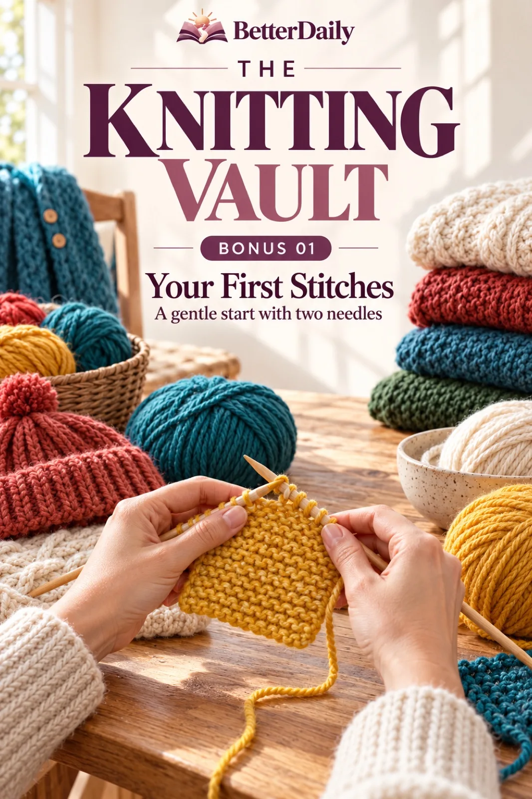 Your First Stitches ebook cover