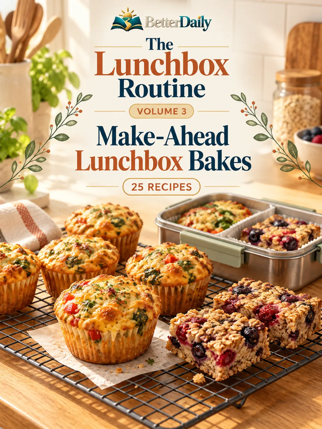 Volume 3: Make-Ahead Lunchbox Bakes cover